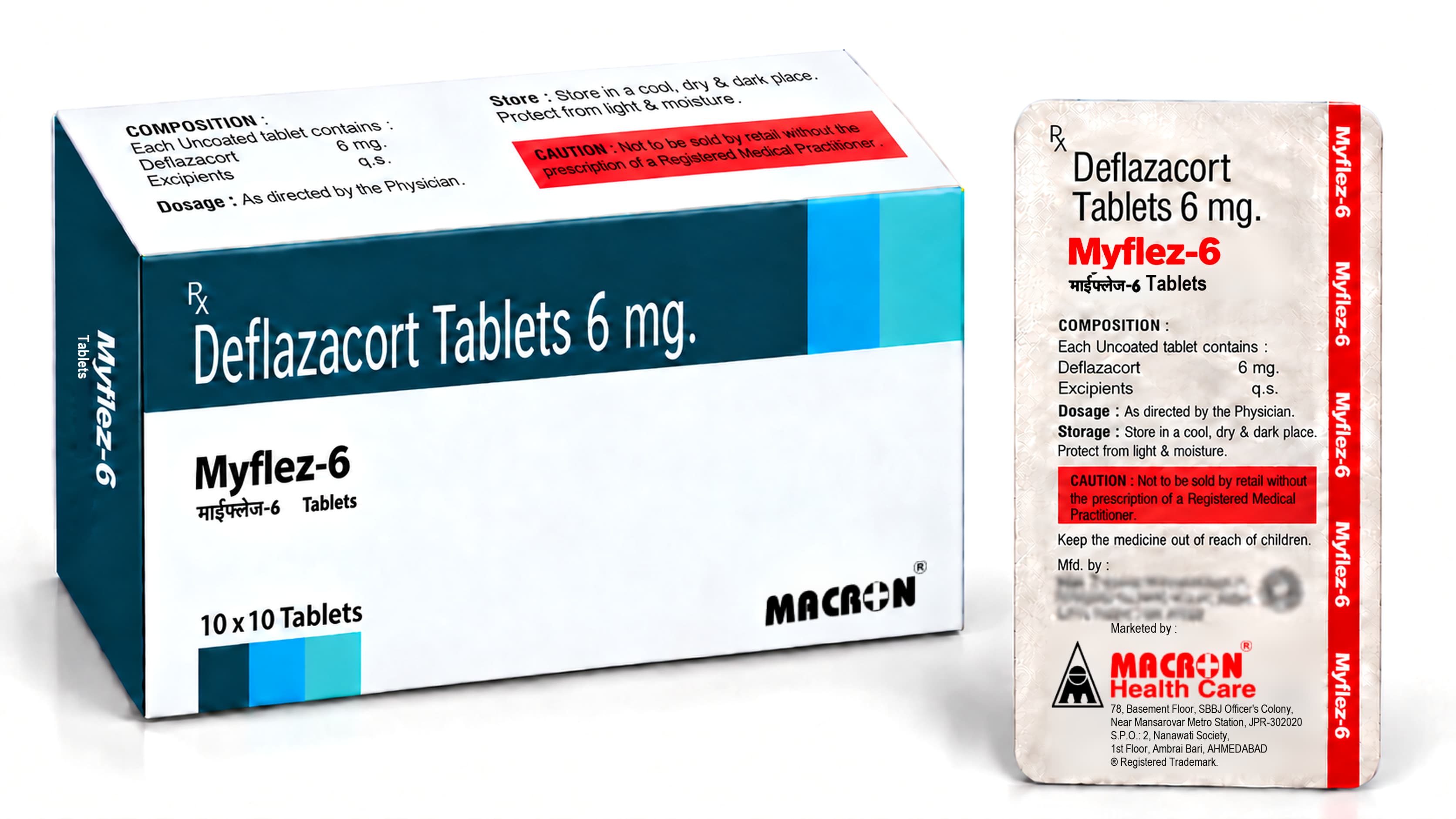 Myflez-6 Tablets product photo